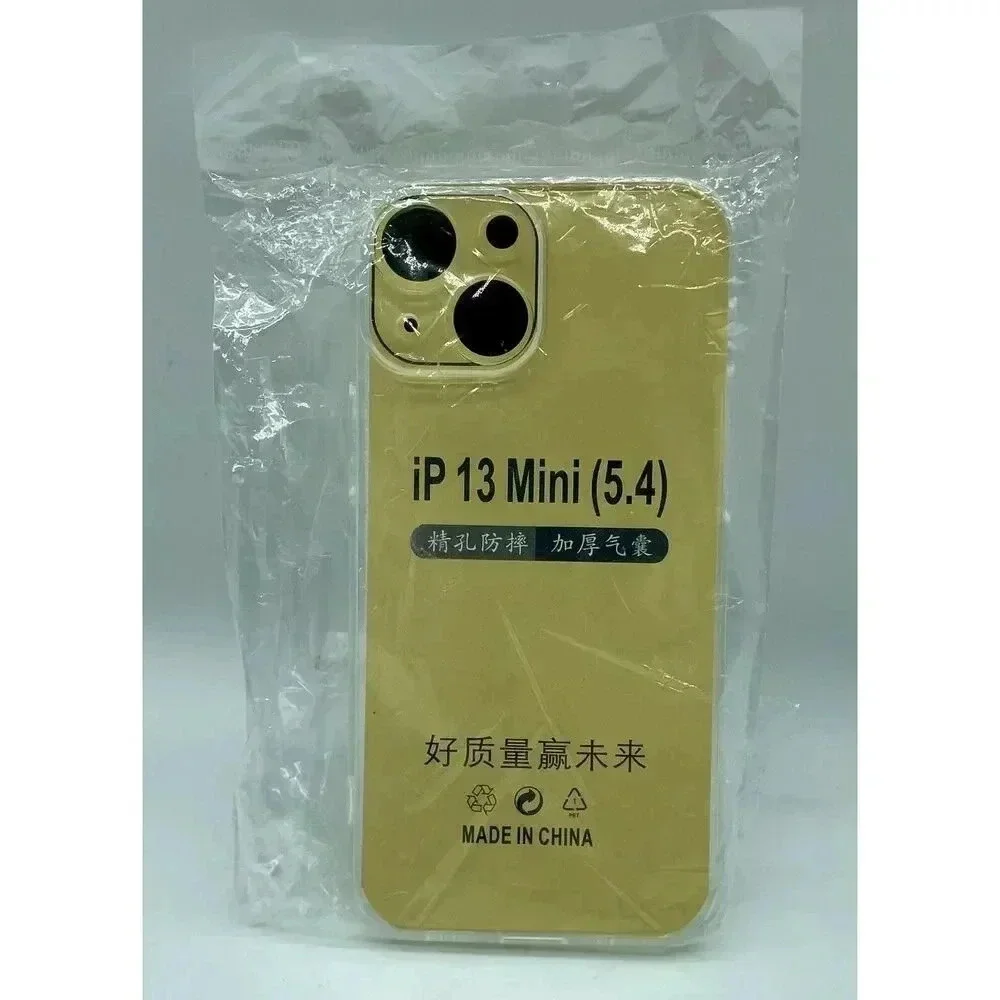 Clear Soft Silicone Case‎ For iPhone 13 Mini 5.4” Non-Yellowing Military Grade